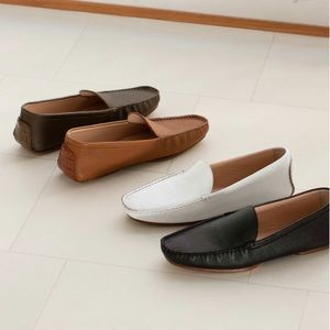 Dear Frances Driver loafer, white, size 39, brand new